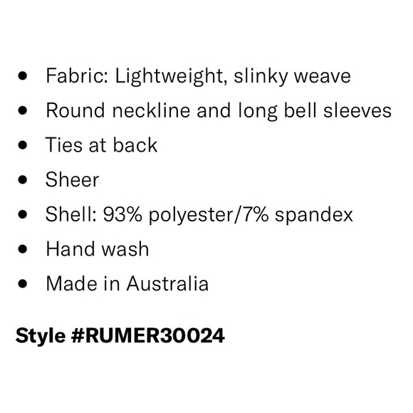 NWT Rumer Tucker Crop Top - Picture 13 of 13